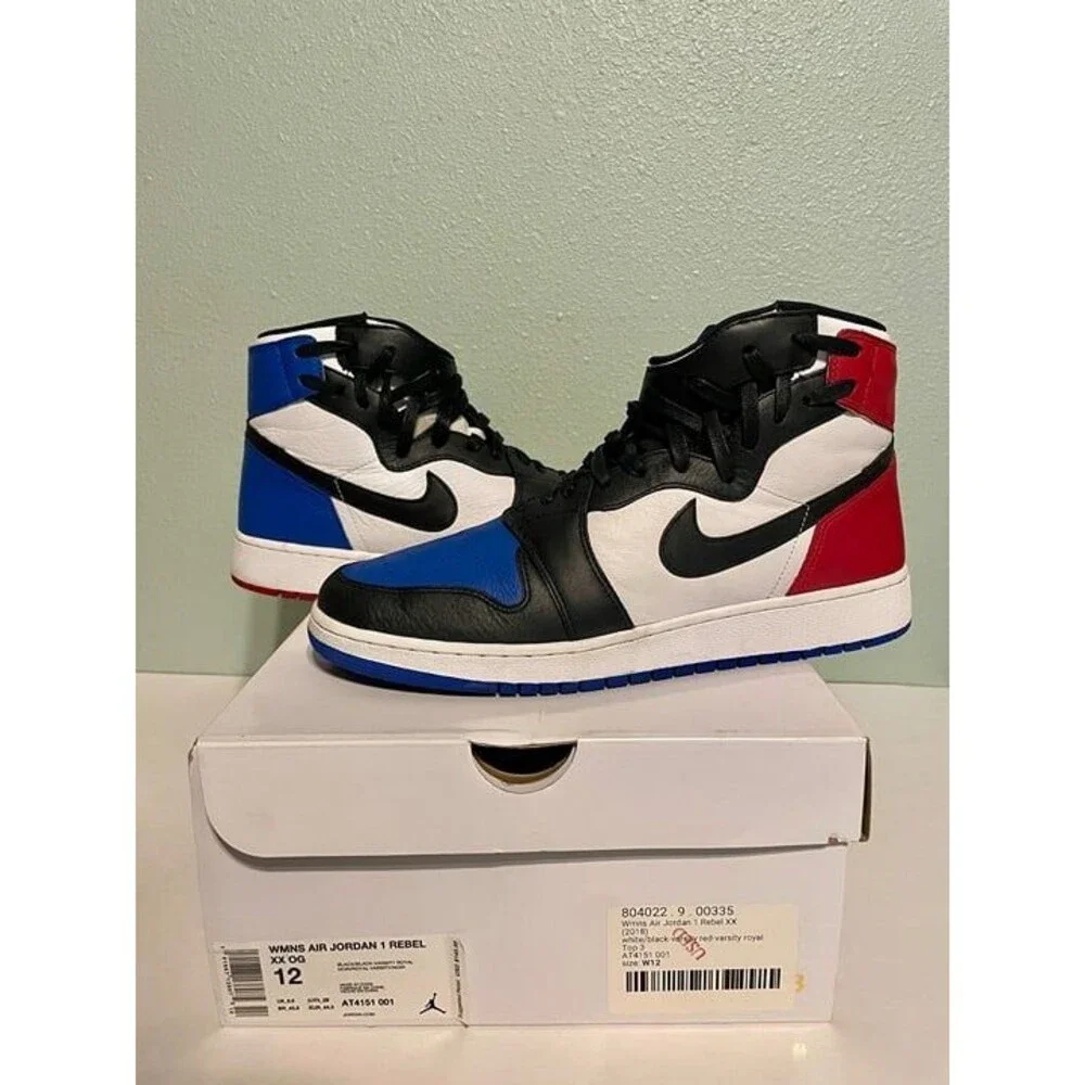 Jordan 1 Rebel size 12 Women's 12 Men's 10.5 Shoes Used